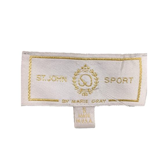 St.John Sport By Marie Gray Cardigan Women’s SZ S Fine Knit NoClosure Mint Color - Picture 5 of 5